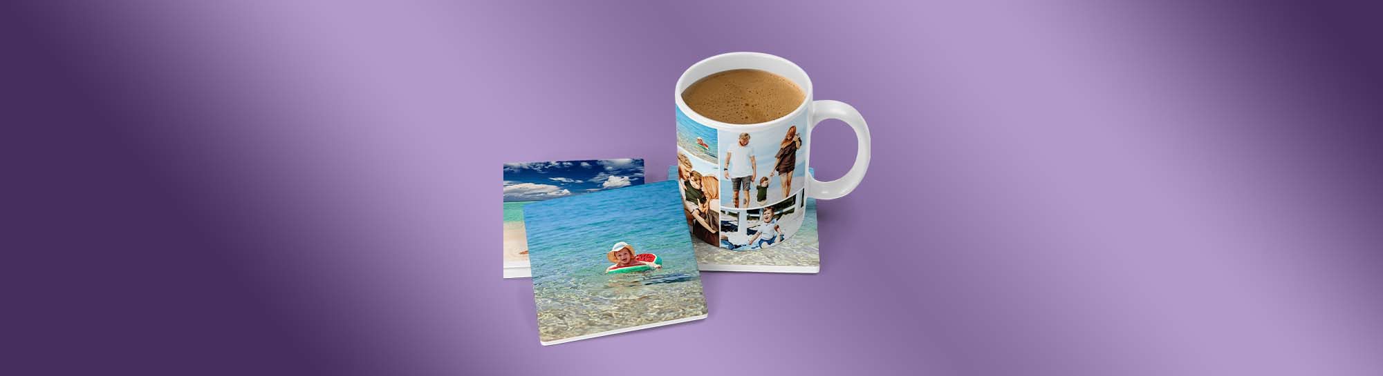 PERSONALISED MUGS & COASTERS