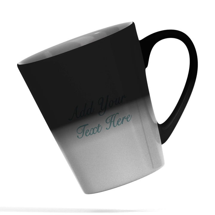 Seamless Photo And Text Magic Latte Mug