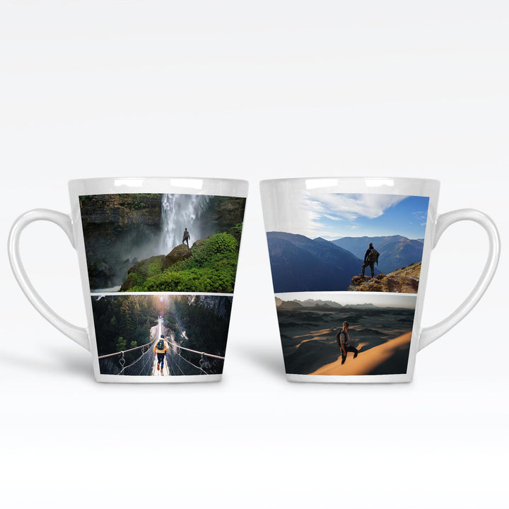 4 Photo Latte Mug