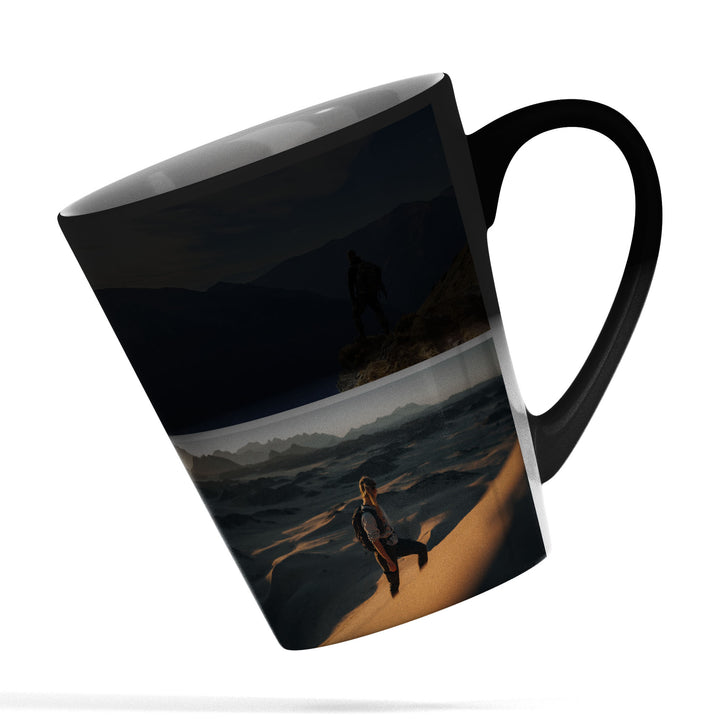 Personalised Magic Latte Mug - 4 Landscape Photo