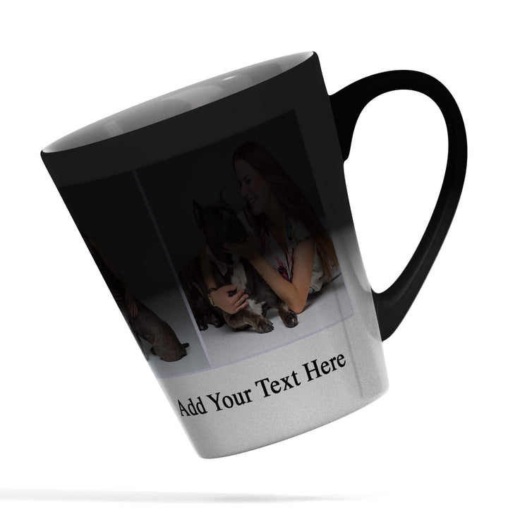 Personalised Magic Latte Mug - 3 Photo and text