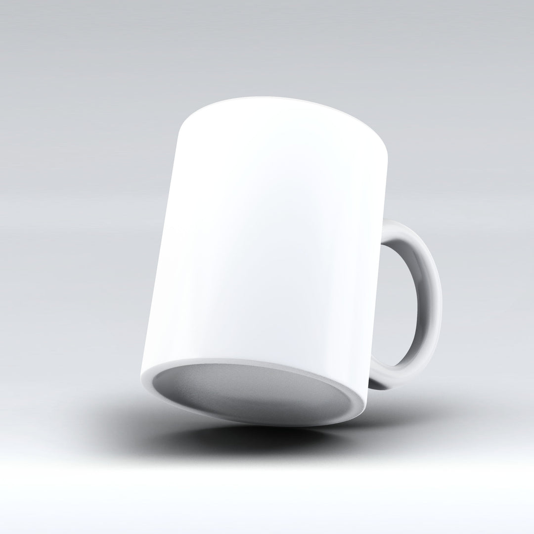 Seamless Photo & Text White Mug