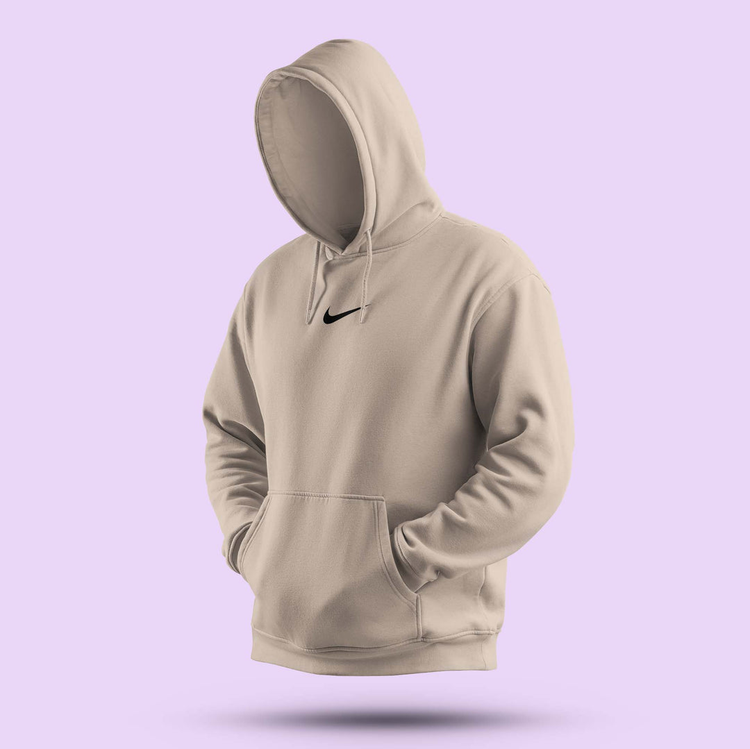 Printed Brands Beige Hoodie