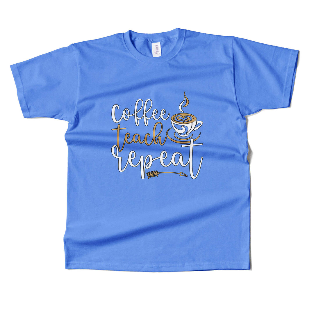 Coffee Teach Repeat T-shirt