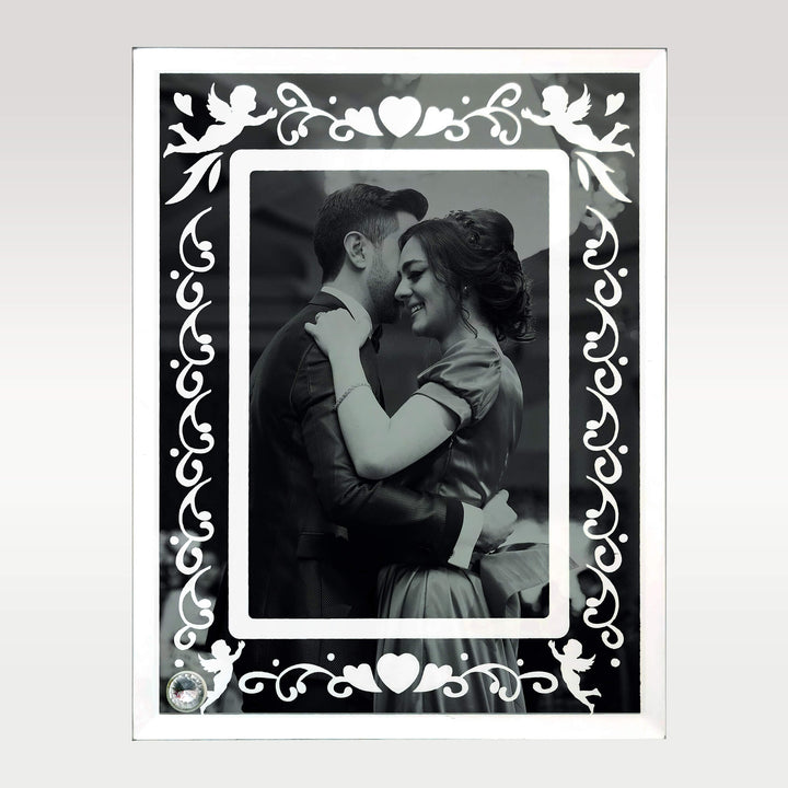 Cupid Glass Mirror Photo Frame  18×23