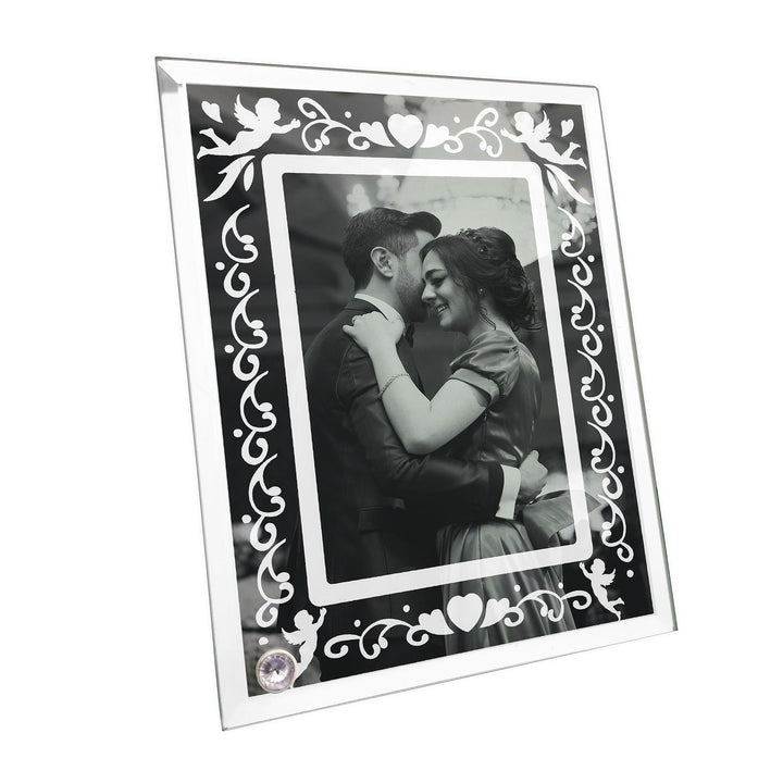 Cupid Glass Mirror Photo Frame  18×23