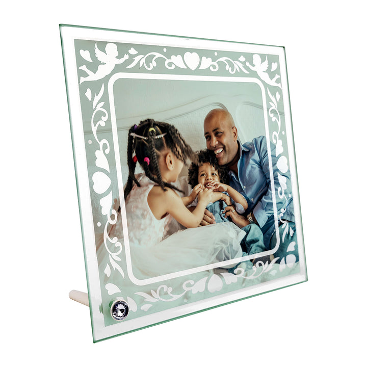 Cupid Glass Mirror Photo Frame   20×20