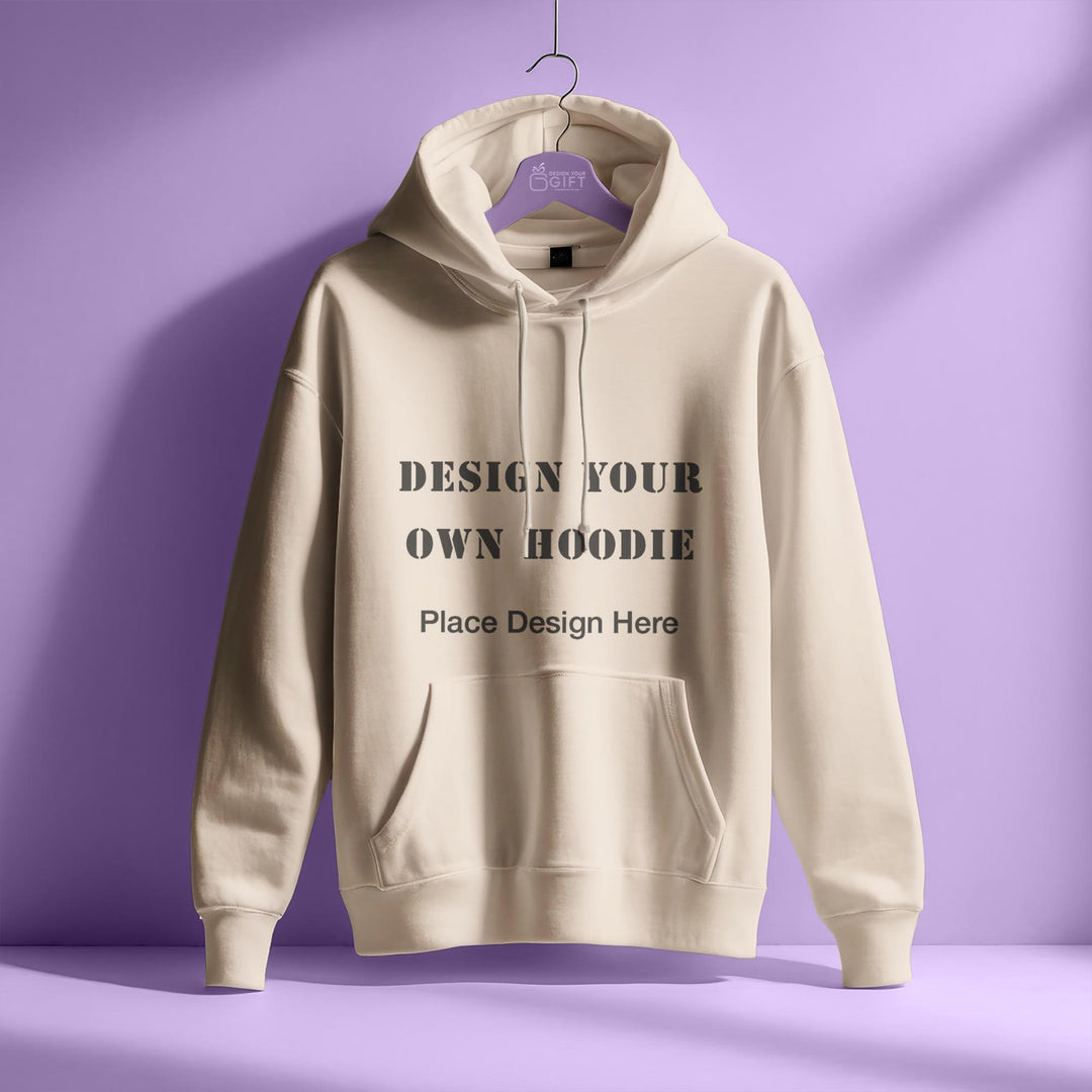 Design Your Own Beige Hoodie