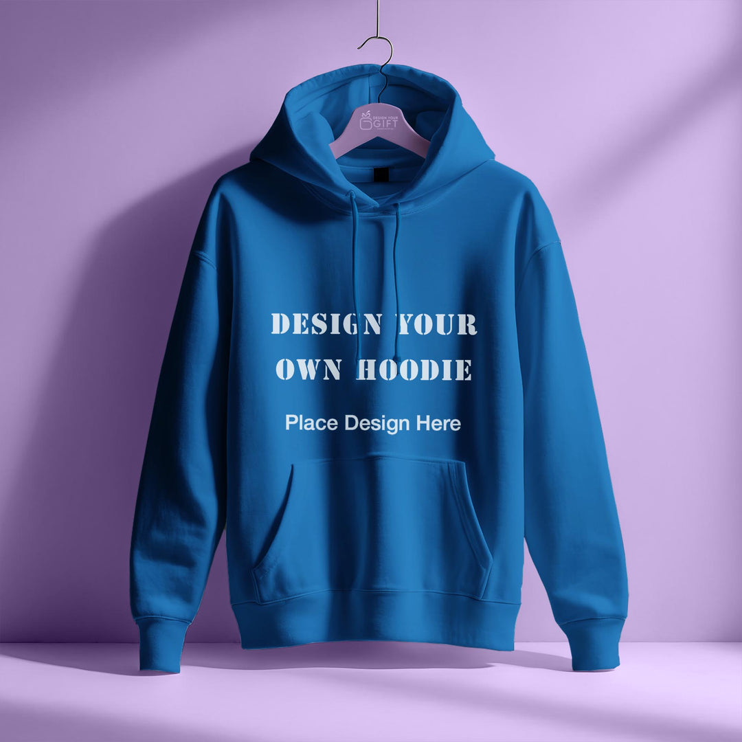 Design Your Own Blue Hoodie