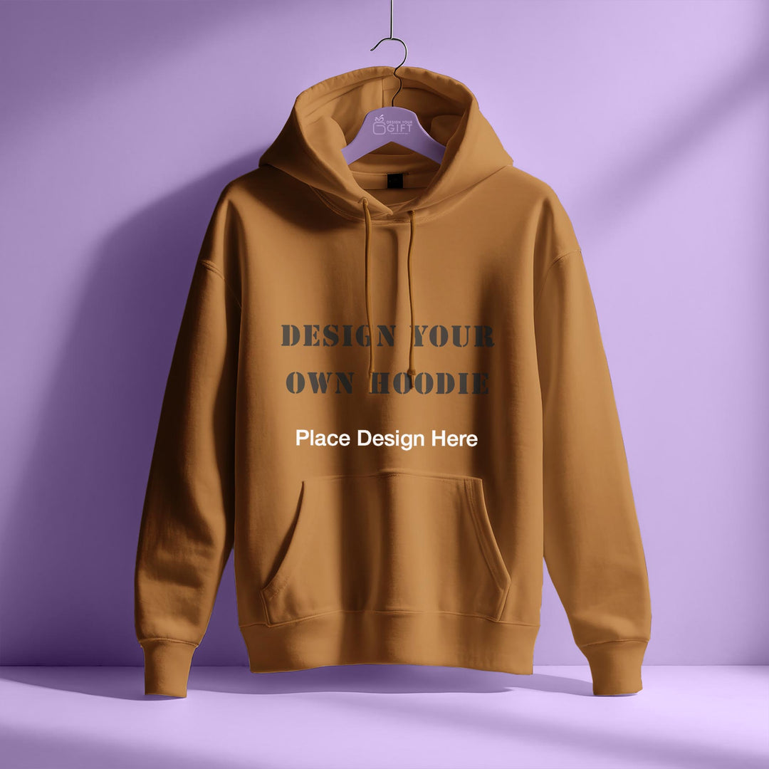 Design Your Own Brown Hoodie