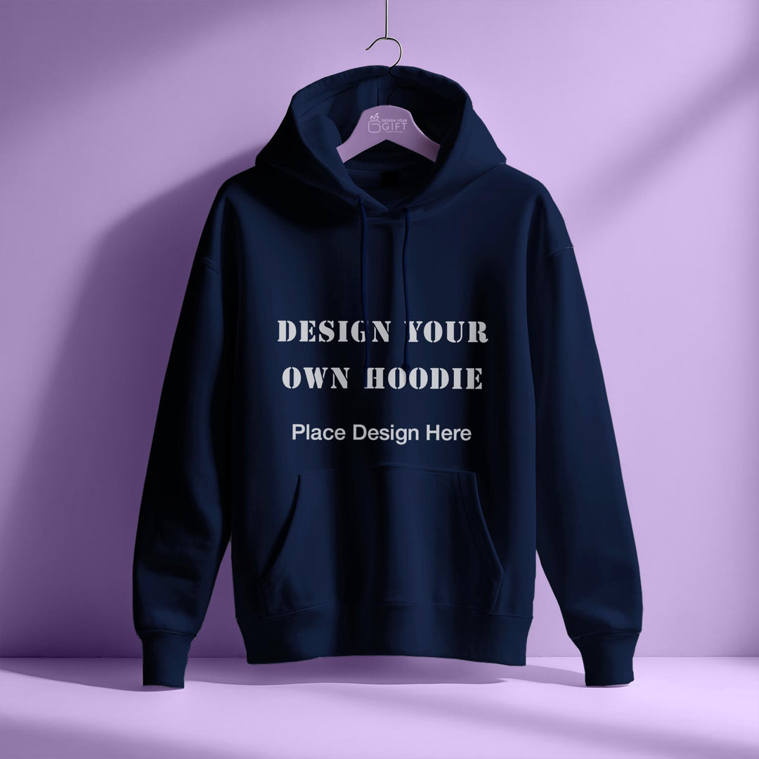 Design Your Own Navy Hoodie