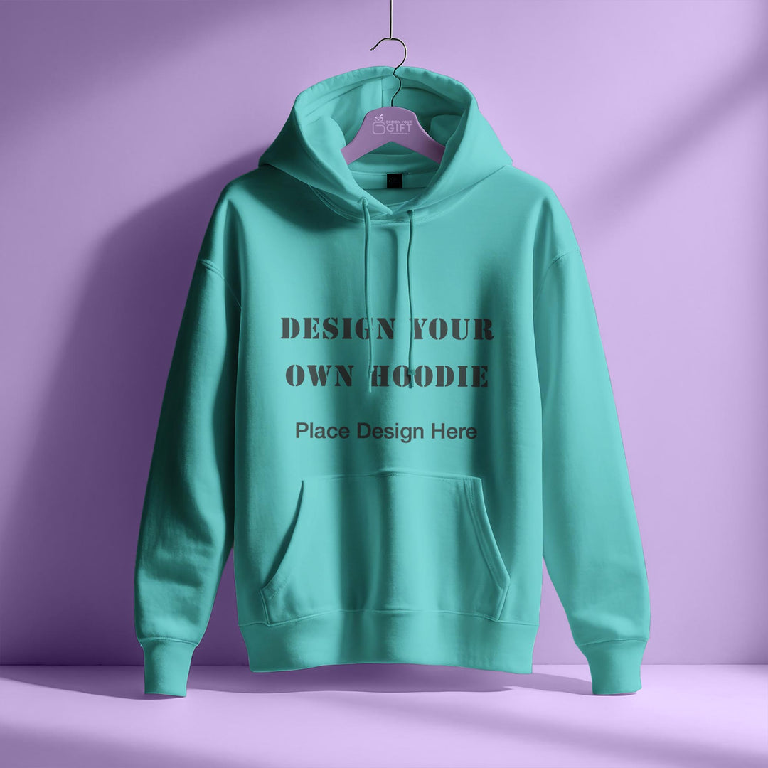 Design Your Own Turquoise Hoodie