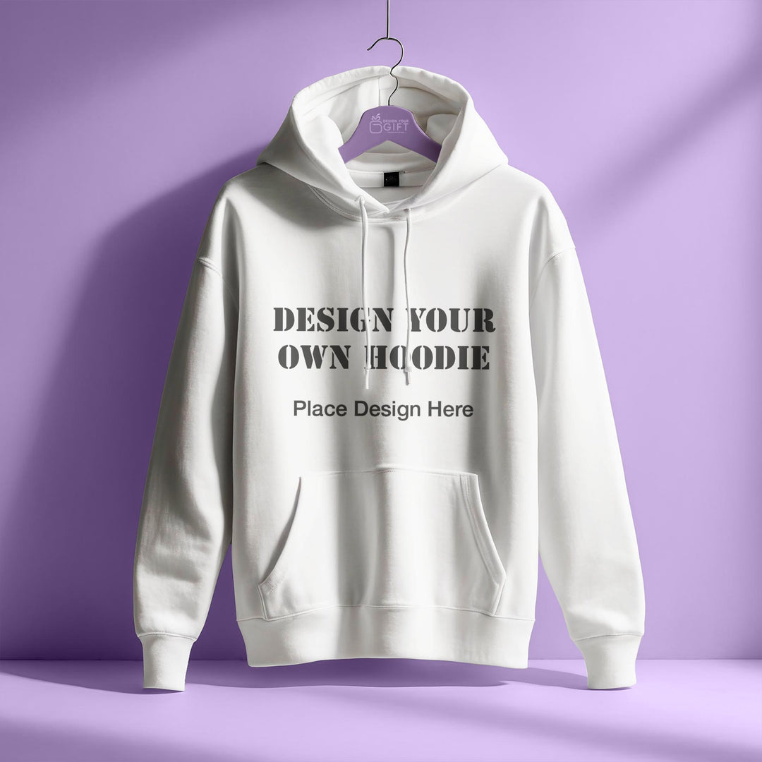 Design Your Own White Hoodie