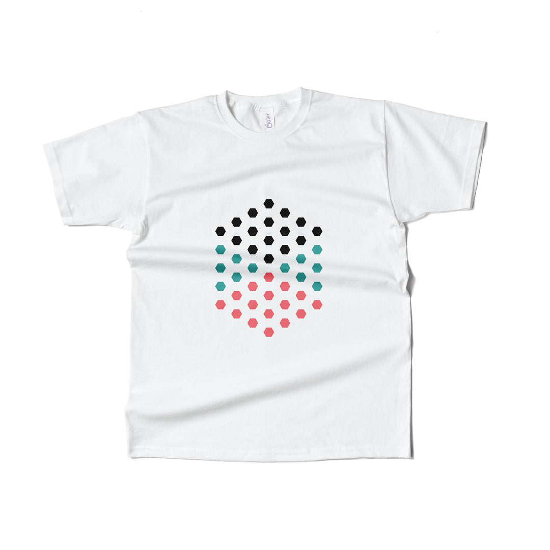 Dotted Hexagon Custom t-Shirt