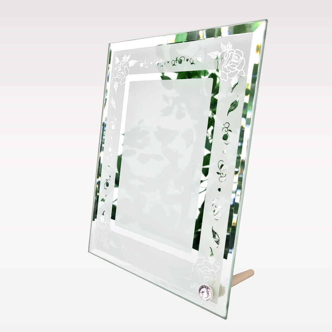 Floral Glass Photo Frame  18X23