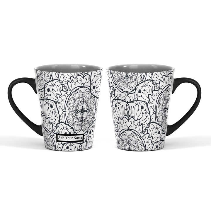 Name Mandala Magic Latte Mug