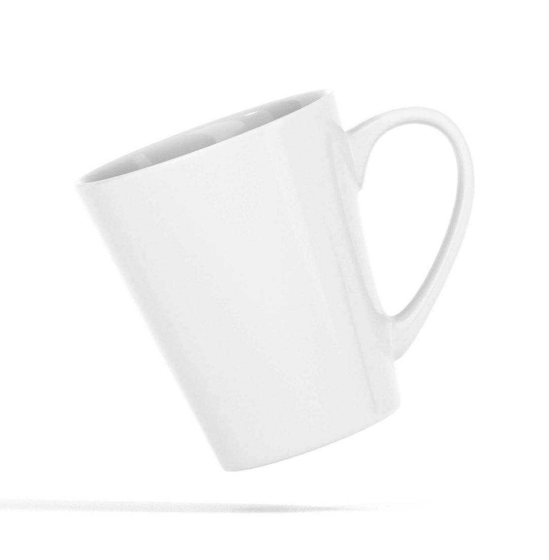 Tropical Leaves Name Latte Mug