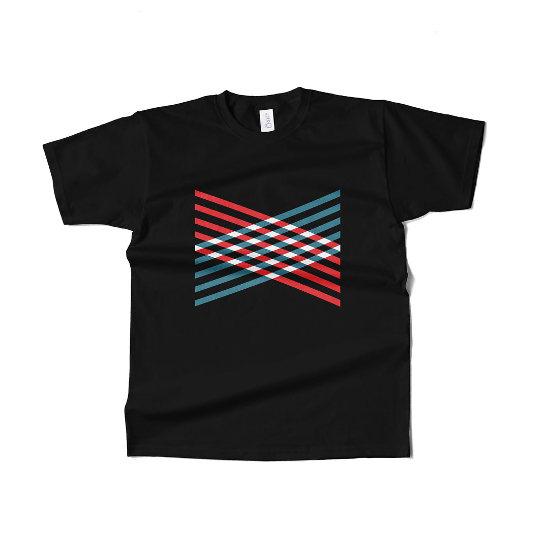 Parallel Intersections  Custom T-shirt