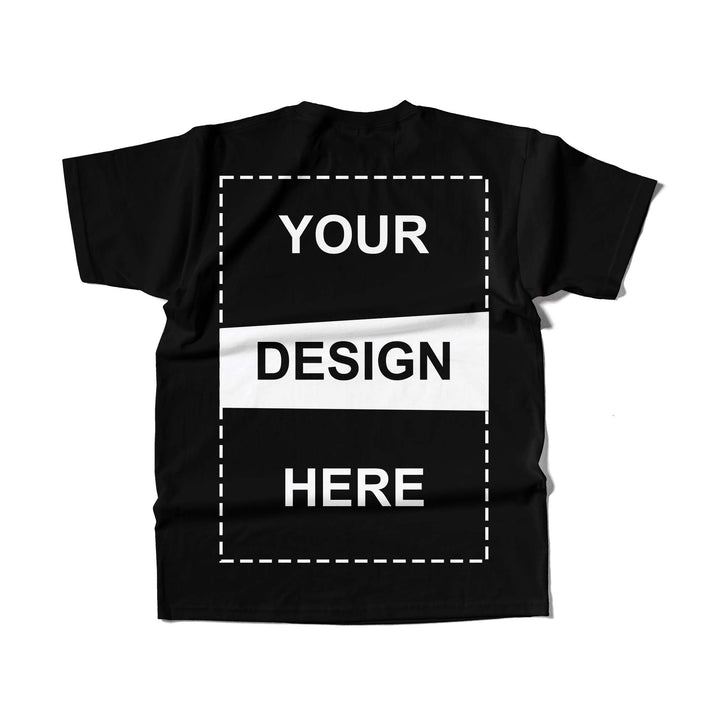 Personalised Black T-shirt