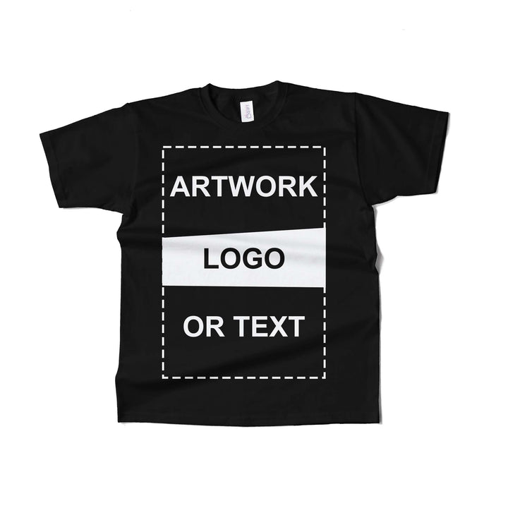 Personalised Black T-shirt