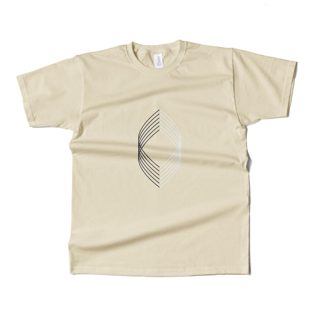 Pointed Oval Custom T-shirt