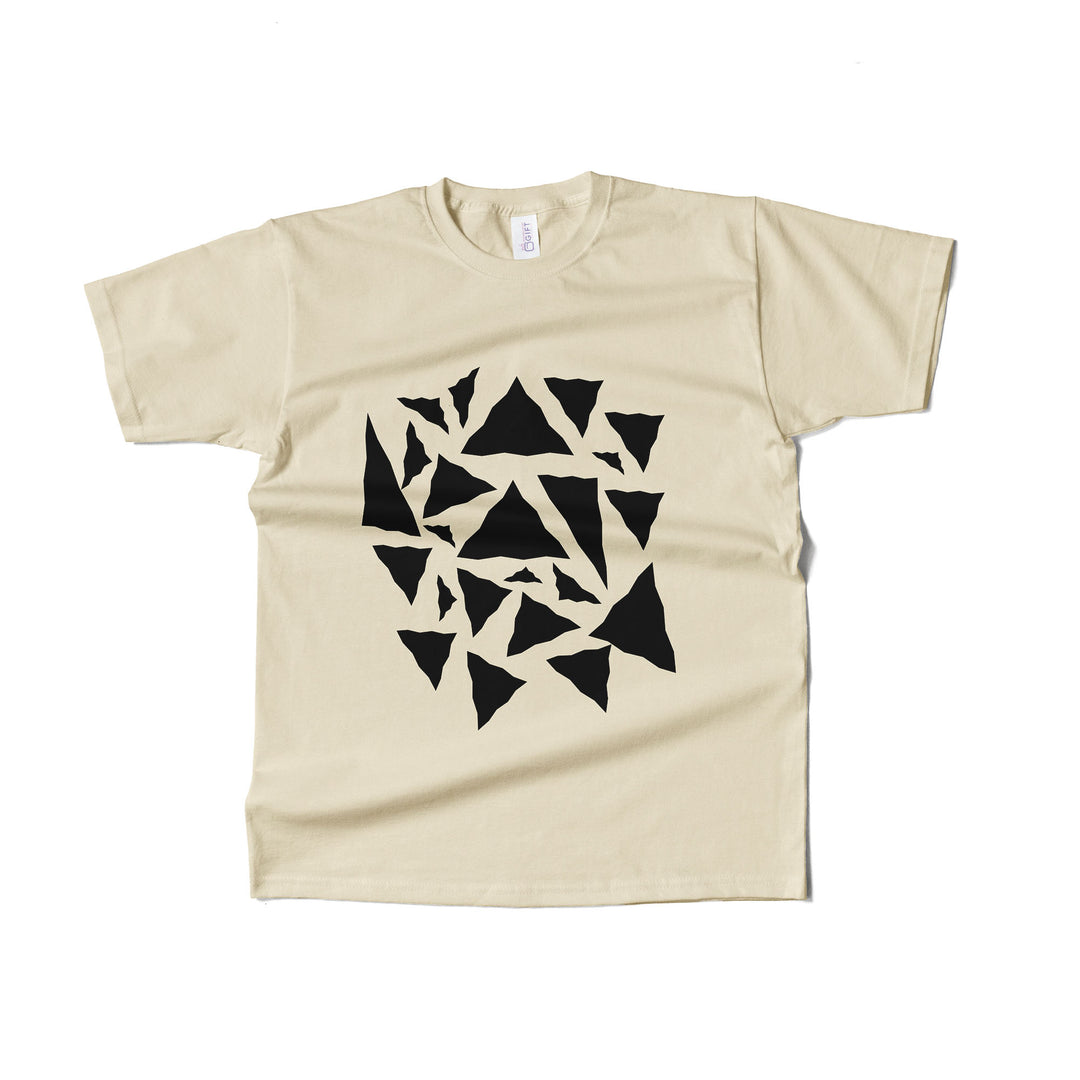 Polygon Triangles  Custom T-shirt