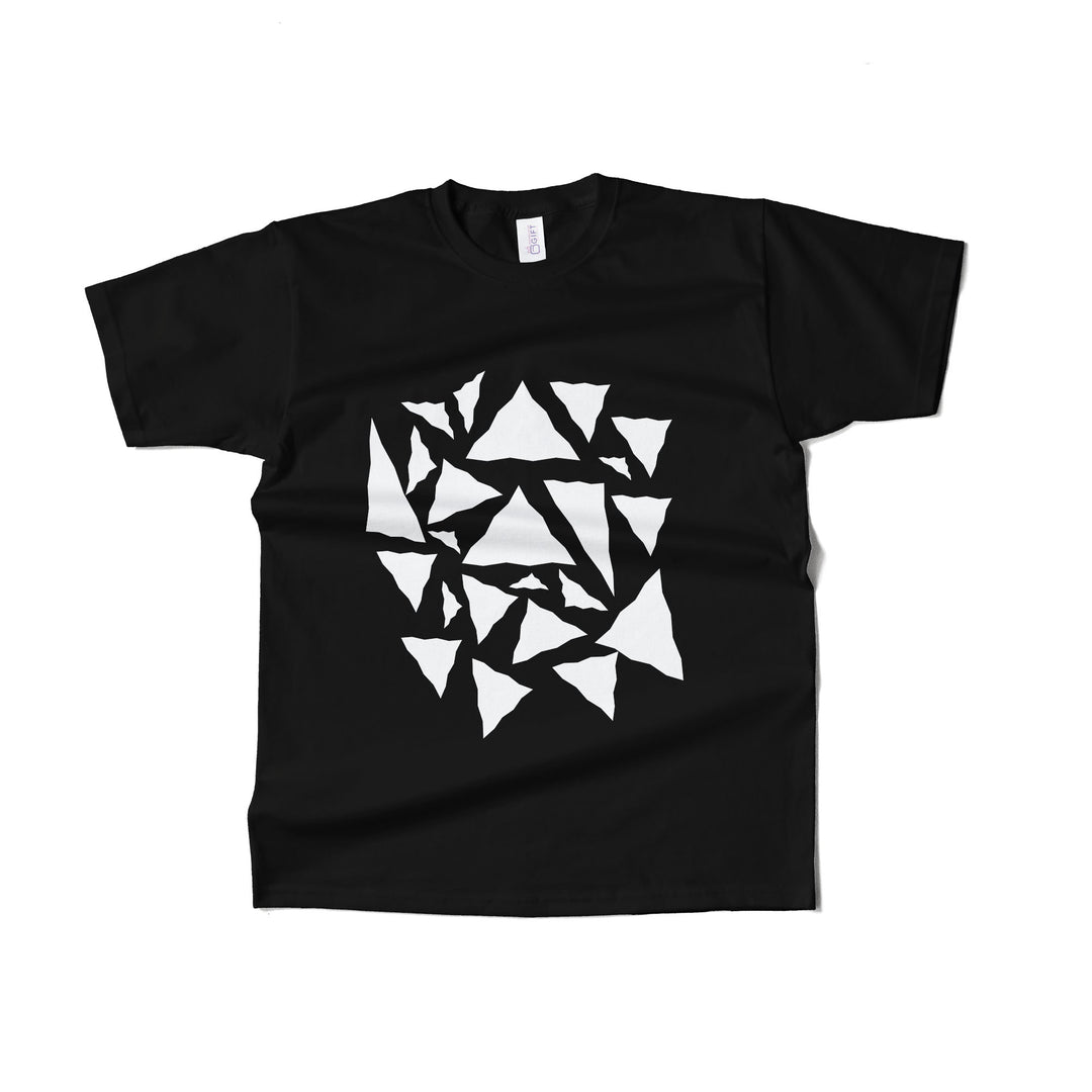 Polygon Triangles  Custom T-shirt