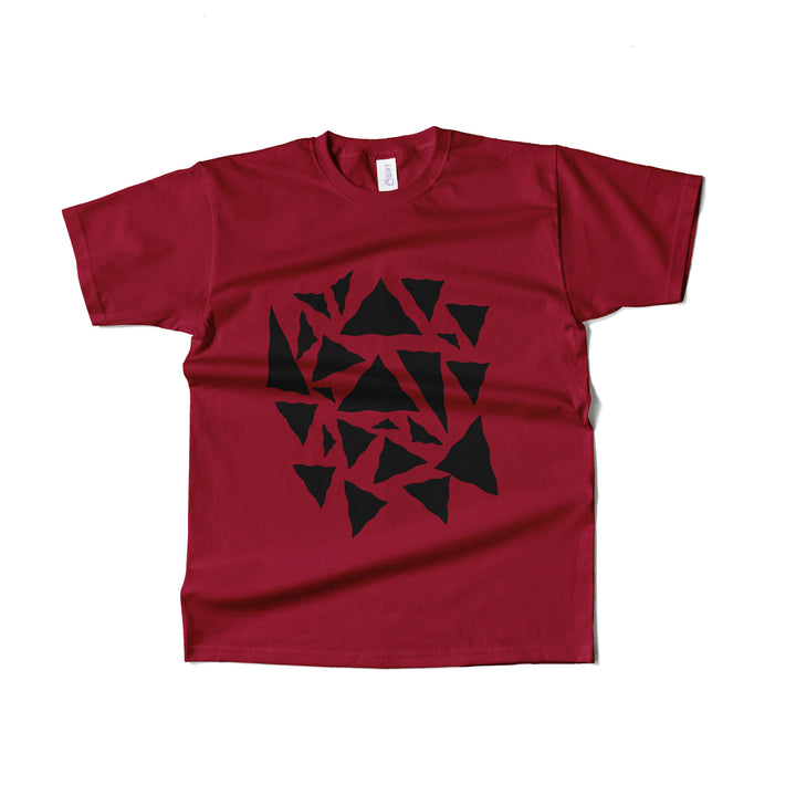 Polygon Triangles  Custom T-shirt