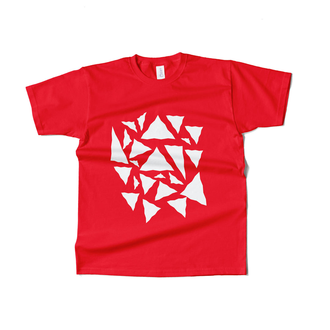 Polygon Triangles  Custom T-shirt