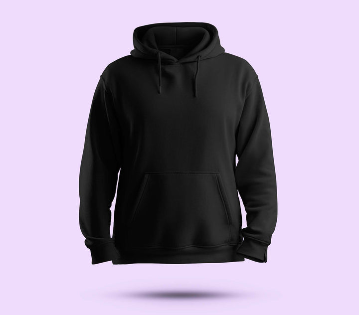 Printed Brands Black Hoodie