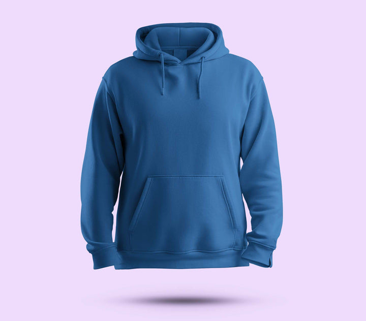 Printed Brands Blue Hoodie