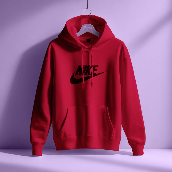 Printed Brands Red Hoodie