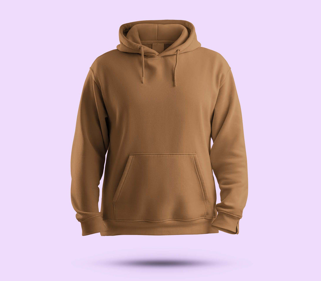 Printed Brands Brown Hoodie