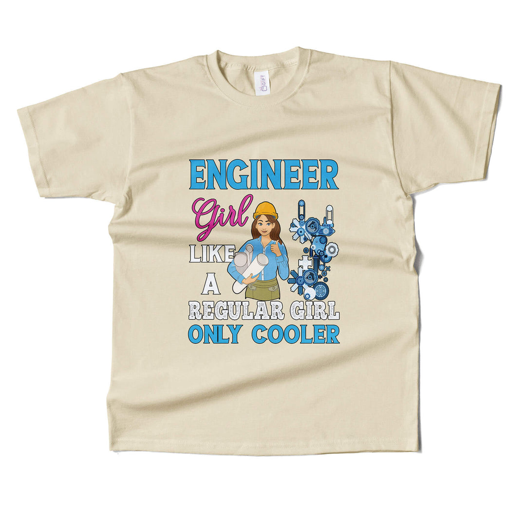 Cool Engineer Girl T-shirt