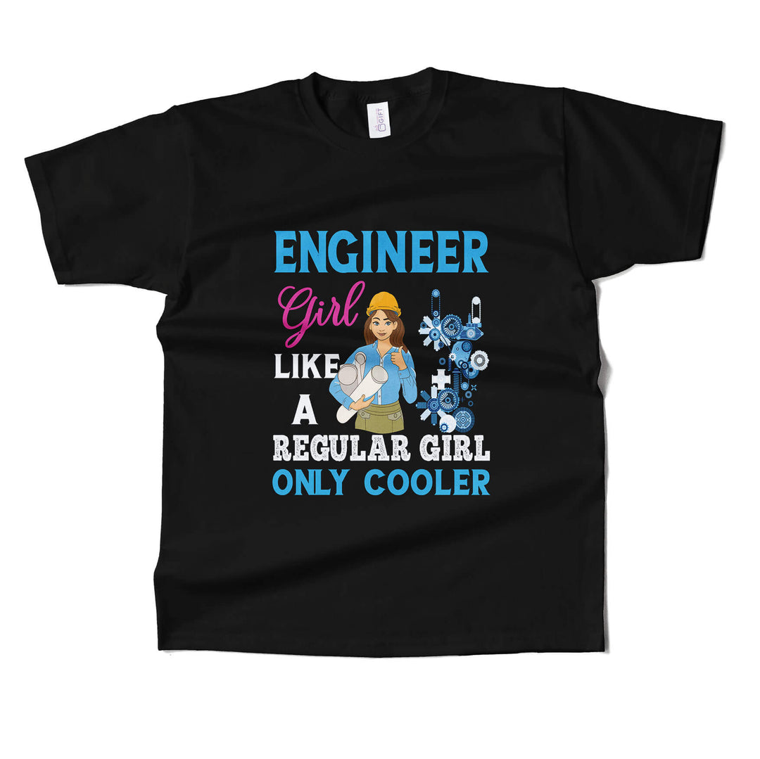 Cool Engineer Girl T-shirt