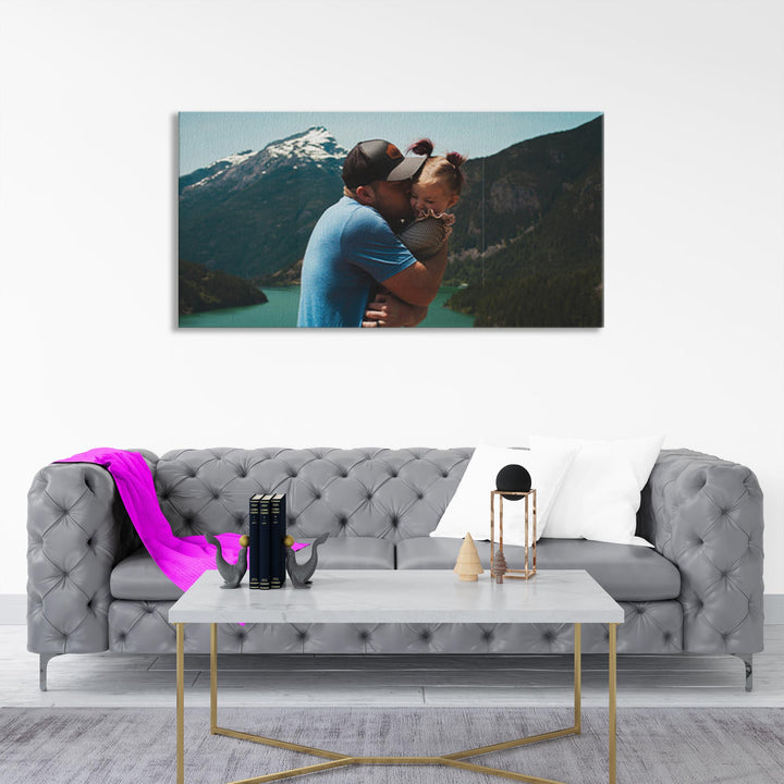 Personalised Panoramic Canvas Wall Art