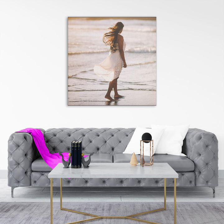 Personalised Square Canvas Wall Art