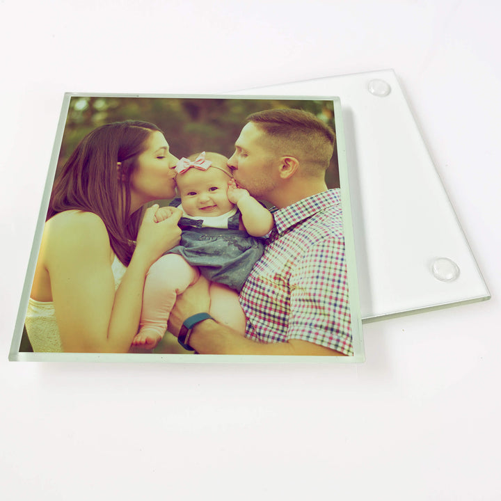 Personalised Glass Coaster -Square