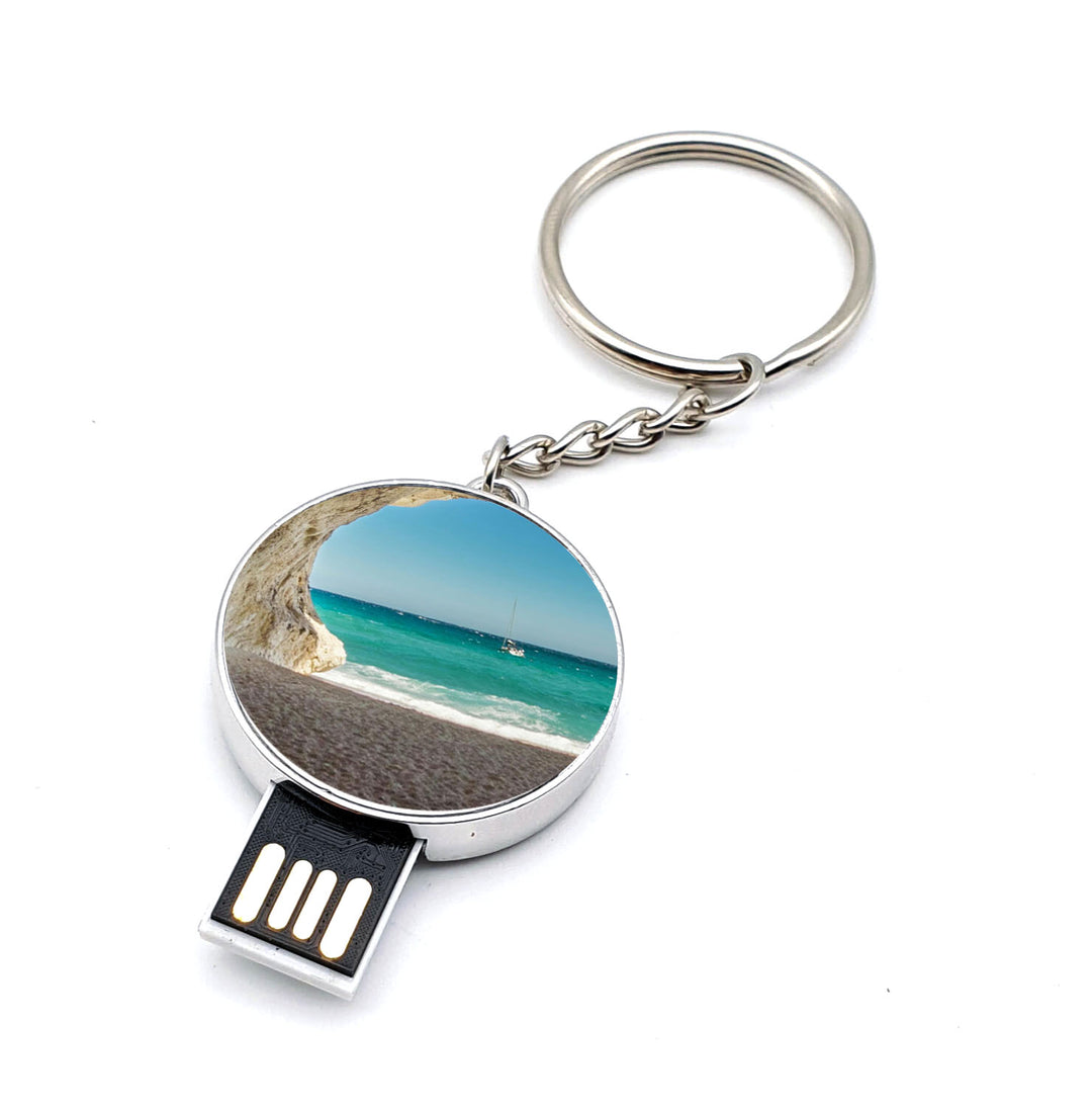 Personalised USB keyring