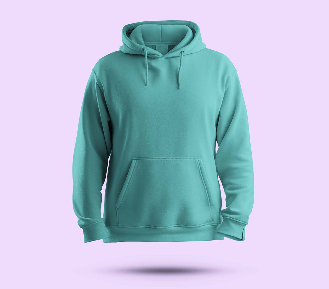 Printed Brands Turquoise Hoodie