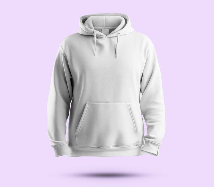 Printed Brands White Hoodie